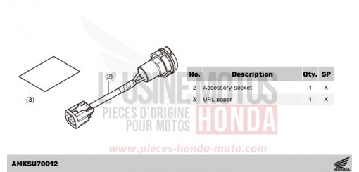 KIT,ACC SOCKET CRF1100D3R de 2024